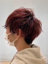 アッシュ 町田駅前通り店(Ash) 【Ash町田駅前通り店 佐々木綾奈】レッドショートブラウン