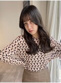 メルティーカラーフェミニンロング似合わせカット[原宿/表参道]
