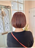 ハイライトたっぷりショートボブ♪