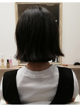 ヴィーダ(vida) 【vida　武田　兄】ぱつんと切りっぱなしボブ☆