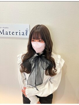 ヘアスタジオ マテリアル(hair studio Material) #プルエクステ#髪質改善#カラー