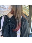 グラデーションカラー★姫カット