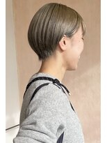 リフ デザイン ラボ(riff design labo)&nbsp;丸みショート/シアベージュ/ケアブリーチ