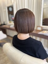 ヘアデザインスペース イチエ(hair design space i chi e) コンパクトなシルエットが魅力の王道ミニボブスタイル