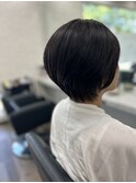 ショートくびれボブ/似合わせカット