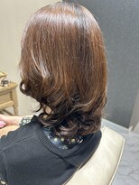 ジンリッチ(JiN RiCH)&nbsp;クセ毛を活かしたミディスタイル♪