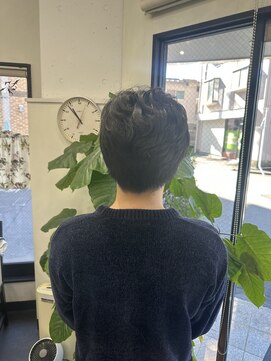 ラスル(RUSTLE) メンズカットパーマ