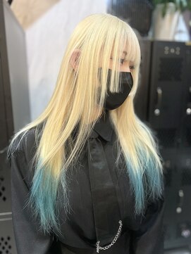 ヴァイス 渋谷店(VAICE) 抜きっぱなしブロンド/裾カラー/推しカラー