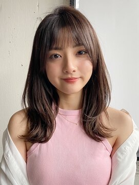 エトラ 渋谷店(etora) 小顔 美髪 レイヤーカット イメチェン ワイドバング"