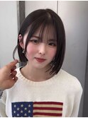 前髪カタログ/イメチェンスタイル／ウェーブパーマ/ミディ