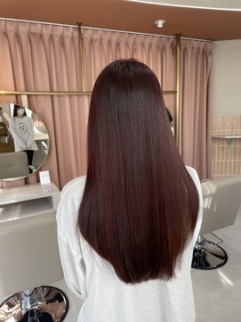 エイト アンバー 天神今泉店(EIGHT amber) 【EIGHT  amber　片山】艶髪ピンクベージュ