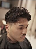 テーパーフェード パーマ