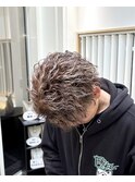 ハイライト×ツイストスパイラルパーマ