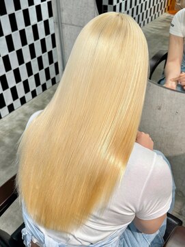 リル ラウム 原宿(LiL Raum) 抜きっぱなしブロンド/原宿/ダブルカラー/レイヤーカット