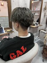 髪屋 紬 メンズ/メンズパーマ/メンズカット/グレージュ