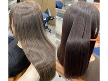 【美髪特集】カラーやストレート(縮毛矯正)を繰り返しながら 髪質が劇的に改善されていく髪のエステとは？