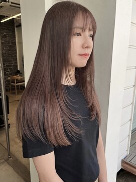 シキ 渋谷(siki) ベージュカラー/ブリーチなしダブルカラー/赤み消し/渋谷/原宿