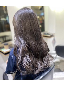 ルルディ バイ アフロディーテ銀座(luludi by APHRODITE) くびれヘア/アプリコットオレンジ/ハイライト/縮毛矯正/銀座