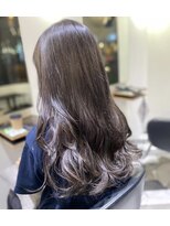 ルルディ バイ アフロディーテ銀座(luludi by APHRODITE) くびれヘア/アプリコットオレンジ/ハイライト/縮毛矯正/銀座