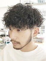 フィフス 大分(fifth)&nbsp;大分ツーブロック刈り上げマッシュツイストスパイラルパーマ