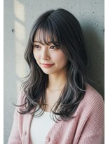 フルショウ 苦楽園店(FURUSHO)&nbsp;チャコールグレー/ハッシュカット/シャギーカット/ルーツカラー