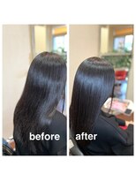 アウラ(aura)&nbsp;カット＋髪質改善＋艶髪トリートメント