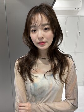 サンドイエナ 横浜店(sand yena) ボブディオリーブベージュ髪質改善縮毛矯正フェイスレイヤー