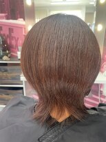 グリーンアップル(GREEN APPLE) 2月20日新メニュー!カット+カラー+髪質改善 ミディアム