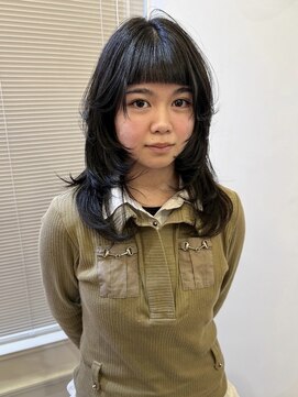 ヘアーアイスカルテット(HAIR ICI QUARTET) ◎大人可愛いウルフミディアム×小顔レイヤー韓国風