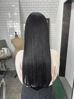 レガーレ(Legare)&nbsp;【広島韓国ヘア】ぷつっと重めカット×透明感ブルーブラック