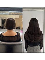 リゼル シブヤ(RISEL SHIBUYA) エクステ90本でロングヘアにイメチェン!