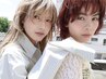 人気No.1 【平日限定】デザインカット+フルカラー+トリートメント6600円