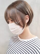エリマ 調布(elima)&nbsp;調布イルミナカラーハンサムショートウルフアッシュグレージュ