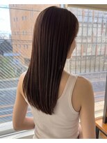 零秒女髪 千里丘店&nbsp;上品艶髪ロングで魅せる髪質改善カラー美髪艶カラーまとまり艶感