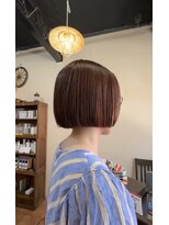 ルポル 大通店(rupolu)&nbsp;秋冬カラーとミニボブのスタイル