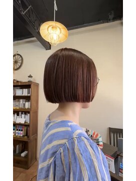 ルポル 大通店(rupolu) 秋冬カラーとミニボブのスタイル