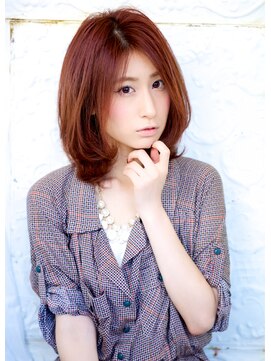 オーガスト ヘア ネイル(AUGUST hair nail) 伸ばしかけのパーマに最適!フェミニンカール