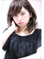 ホラン(HoLan)&nbsp;HoLan/sstyle☆3Dグレージュカラーxトップノットふわミディ♪