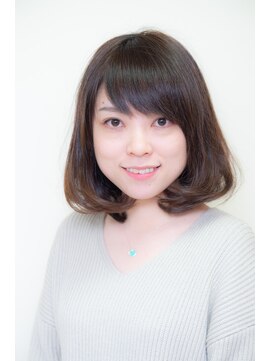 山野愛子美容室 ANAクラウンプラザホテル 金沢店 ヘッドスパで髪にツヤと透明感！　こなれボブスタイル