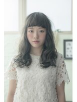 ヘアーミューズ リベロ(hair muse Livero) 【Livero】ブルージュ×厚めバング 1