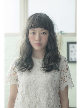 ヘアーミューズ リベロ(hair muse Livero) 【Livero】ブルージュ×厚めバング 1