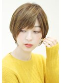 30代からの大人可愛いショートスタイル