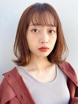 【GARDEN荒井夏海】ふんわりレイヤーボブ×小顔シースルー前髪