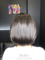 サローネデ アグスティナ バイ サンバンチ(salones de agustina by sanbanchi)&nbsp;【agustina TAKAKO/明石大久保】うる艶シアーグレージュ×ボブ