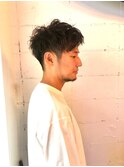 色気あるモテゆるツイストスパイラルパーマ