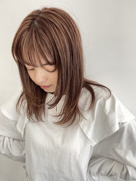 シロ(silo) highlight pink beige