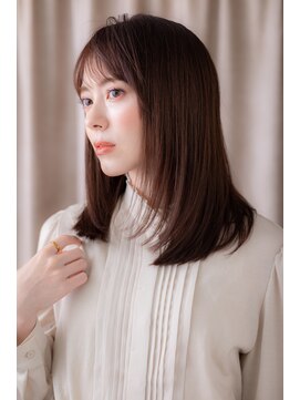 カバーヘア イヴ 戸頭店(COVER HAIR EVE) ビターショコラうる艶髪キレイめカジュアルZ戸頭20代30代40代