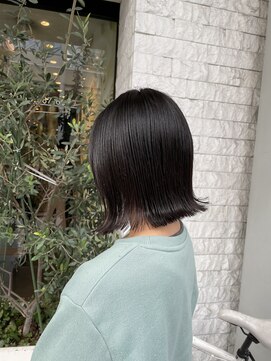 アース 岐阜店(HAIR&MAKE EARTH) 艶ボブ