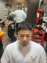 グロウヘアワークス(grow hair works)&nbsp;濡れパンクロップスタイル