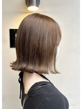 ドゥアンリッシュ(Deux,unleash) 切りっぱなし外ハネBOB